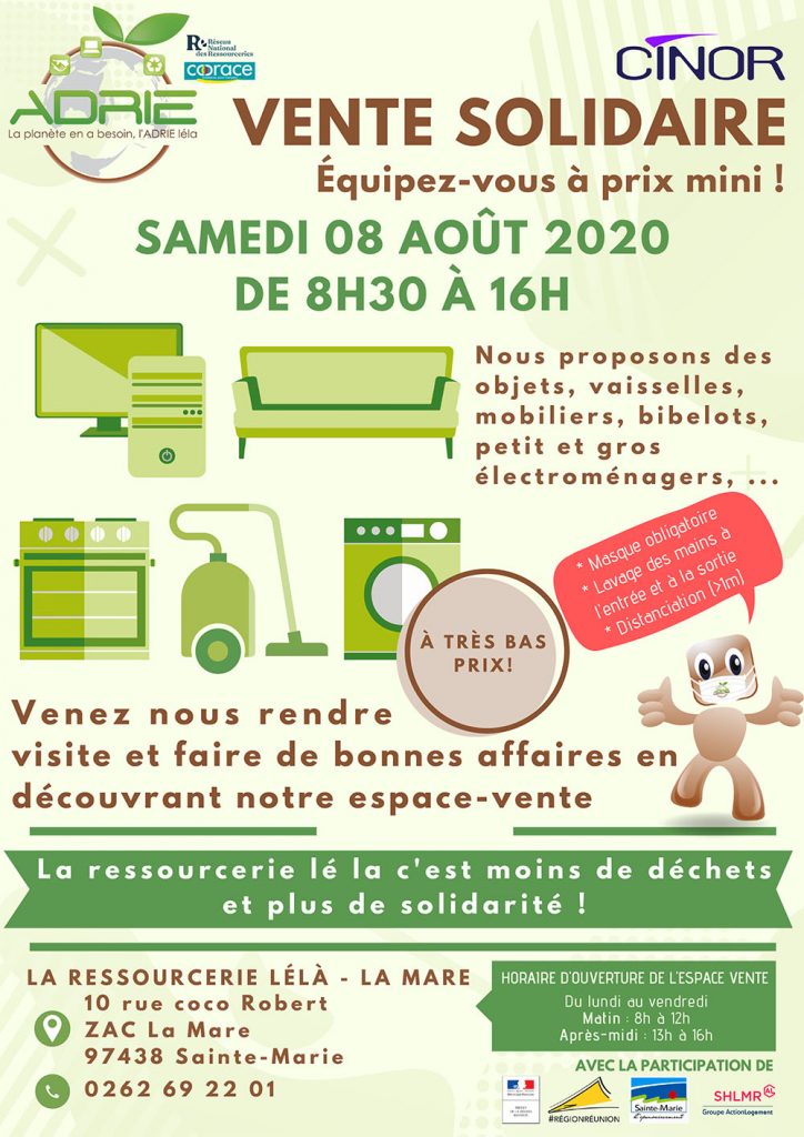 Vente solidaire à la Ressourcerie Lél